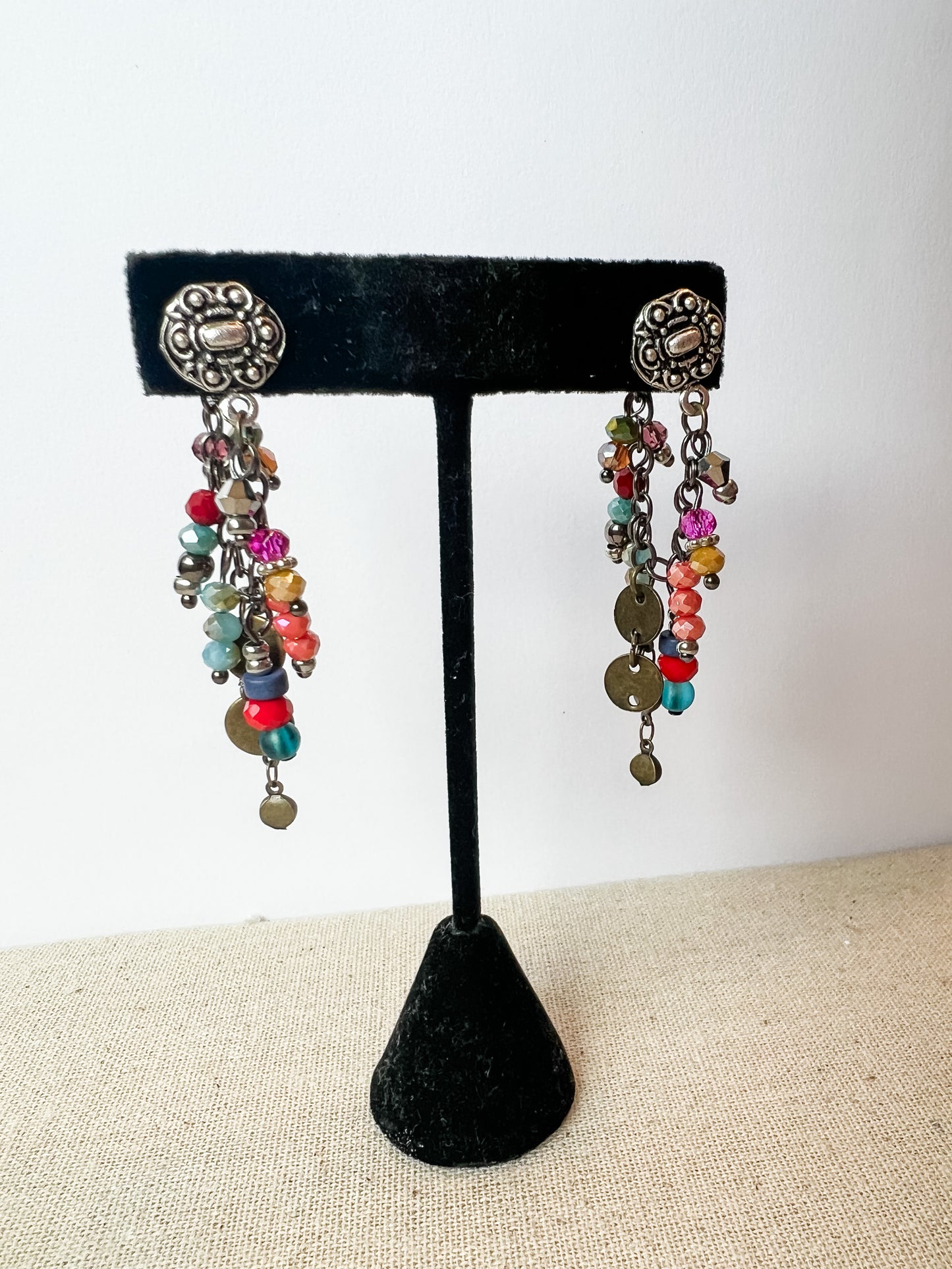 Unique Attatched Back Earrings