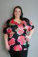 Flower Print Boxy Top