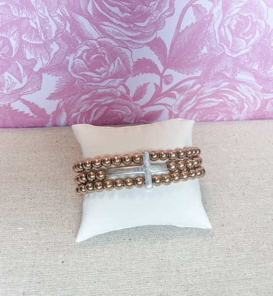 The cross stack - gold