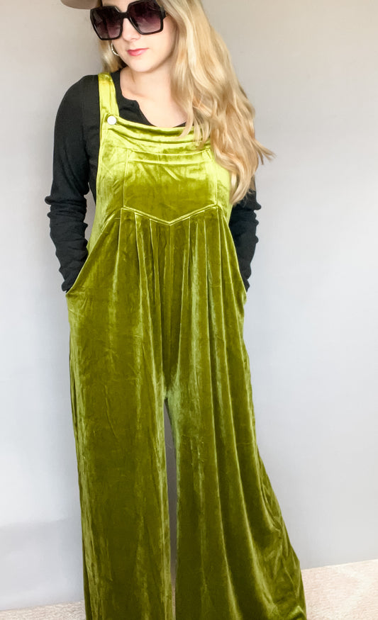 Olive Statement Overalls