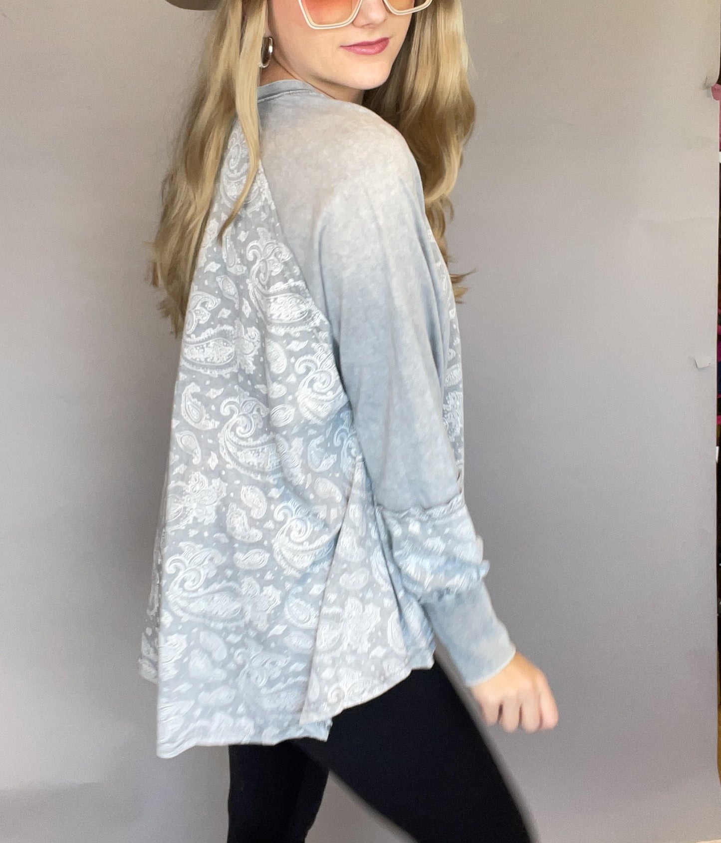 Perfectly Paisley Day Top
