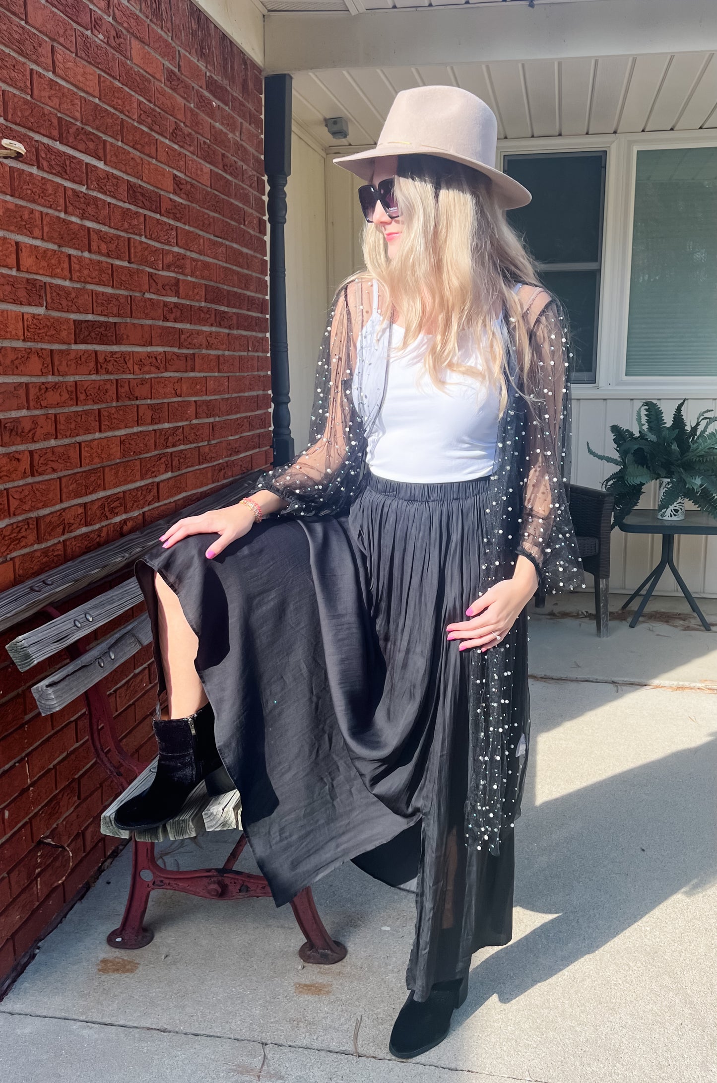 Just my Vibe Mesh Cardigan