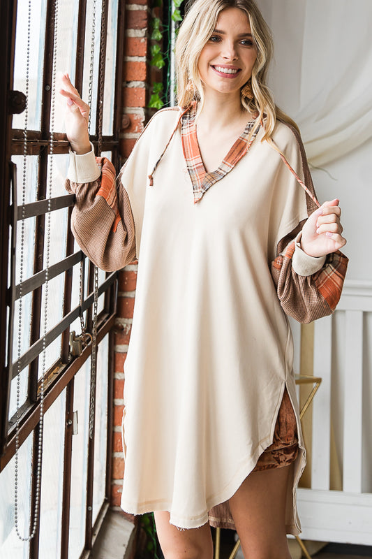 Cute and Cozy Taupe Sweatshirt