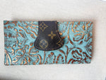Turquoise Snap Wallet