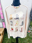 Vintage Boot Sweatshirt- Ivory