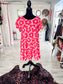 Hot Pink Daisy Dress