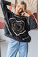 Washed Heart Pullover