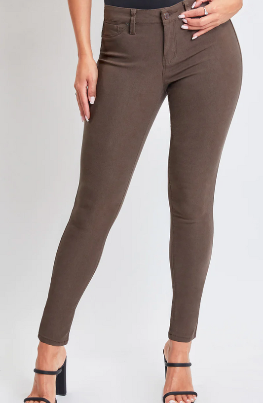 Hyperstretch Mid-Rise Skinny Jeans - Java