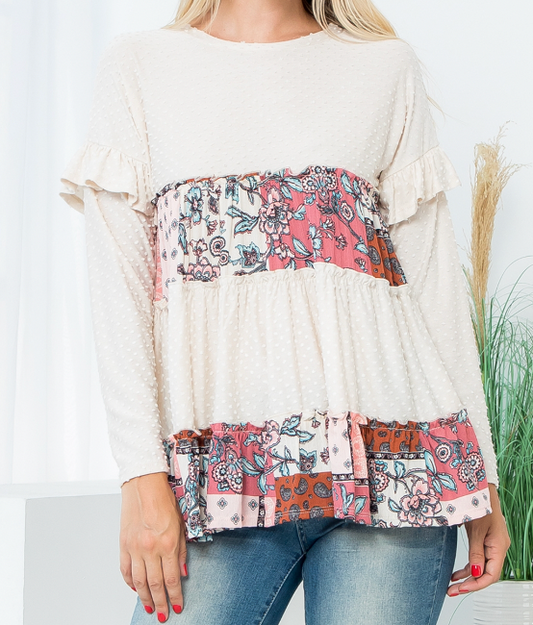 Swiss Dot Blouse