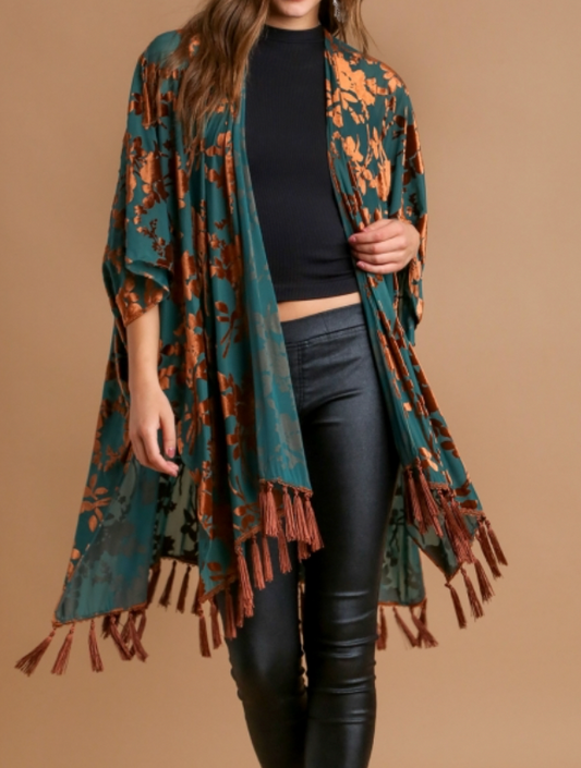 Western Wonders Kimono
