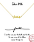 Faith Necklace - Gold or Silver