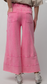 Mineral Washed Pants - Barbie Pink