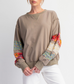 Plus Size Detail Sleeve Blouse