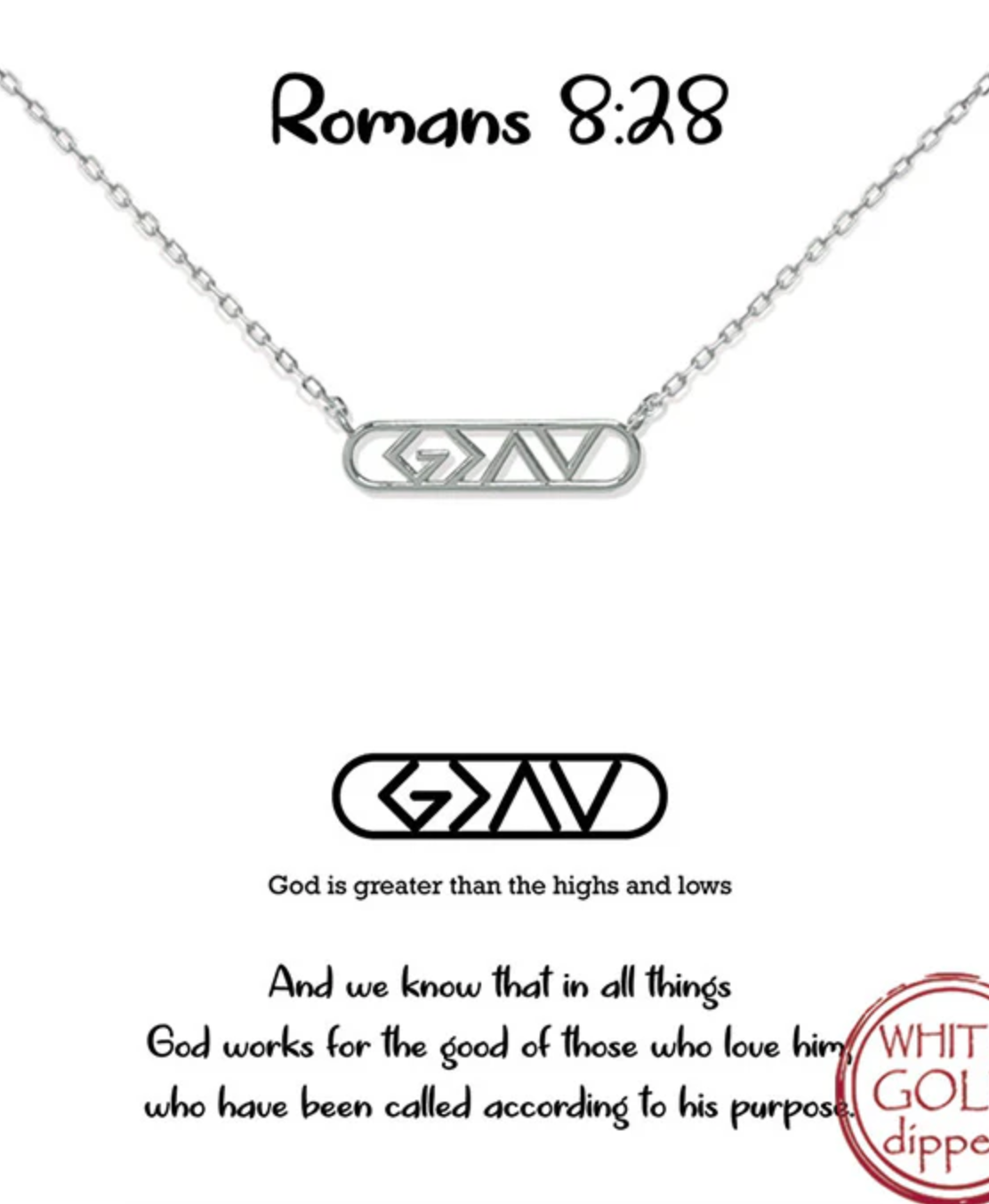 Romans Necklace - Silver or Gold