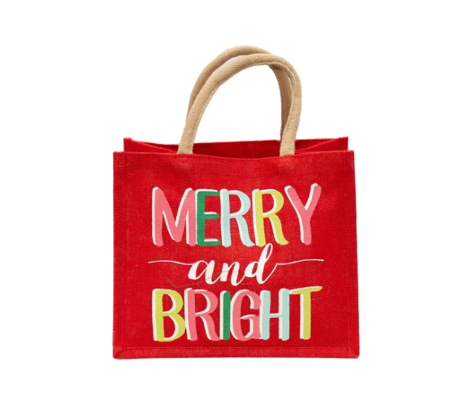 Merry and Bright Gift Tote