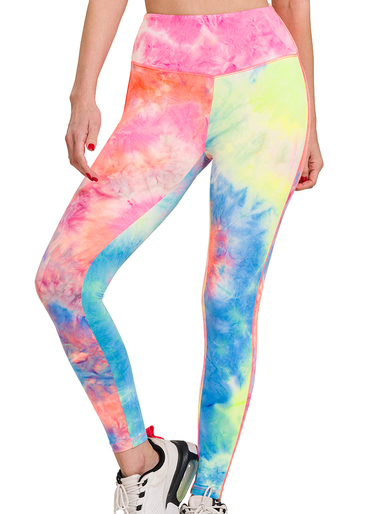 Microfiber Tie Dye Leggings