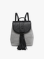 Vegan Leather Straw Backpack - 3 Colors