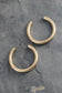Classic Chunky Hoops - Silver or Gold