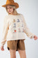 Vintage Boot Sweatshirt- Ivory
