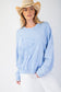 Daisy Pop Sweatshirt - Blue
