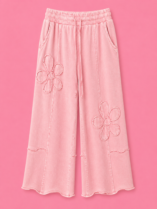 Daisy Pants - Dried Rose