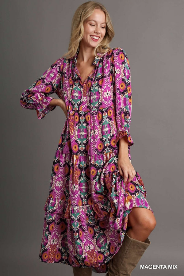 Magenta Wonders Dress