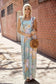 Mint Floral Maxi Dress