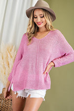Chic Pink Sweater