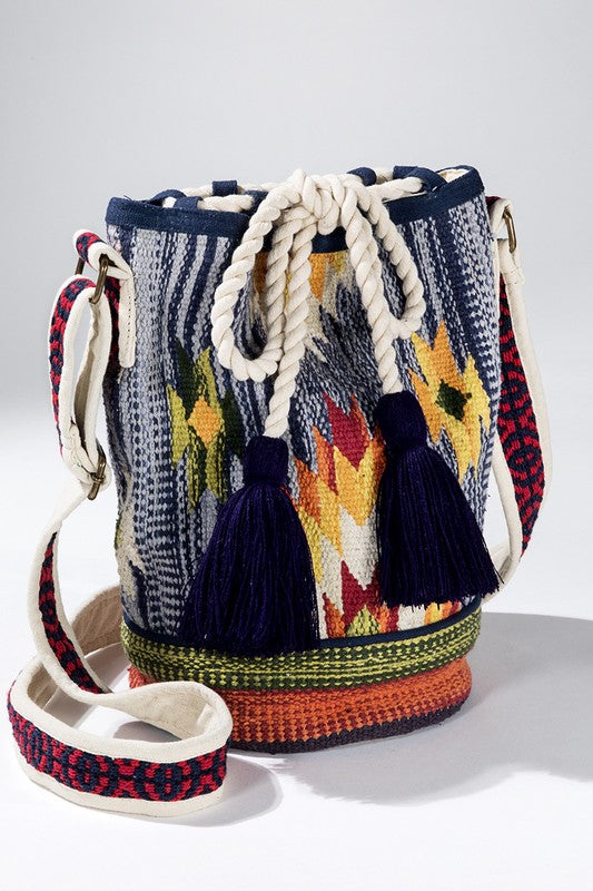 Handmade Boho Chic Bucket Bag