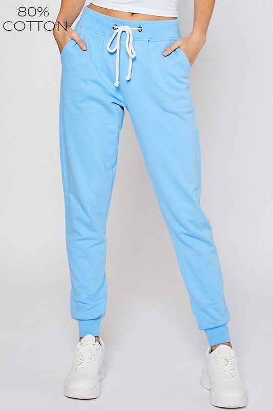 Light Sky Blue Joggers