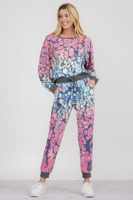 Bubblegum Colors Loungewear Set