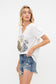 Rhinestone Tiger Graphic Tee