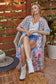 Spring 23 Mixed Prints Bell Sleeve Kimono