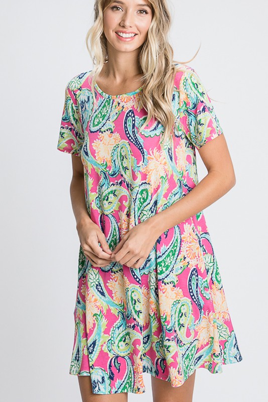 Pretty in Paisley Dress