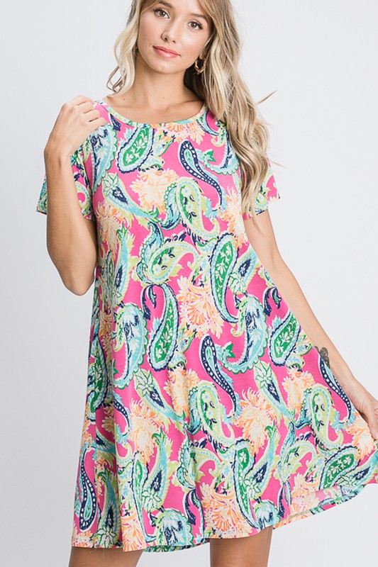 Pretty in Paisley Dress