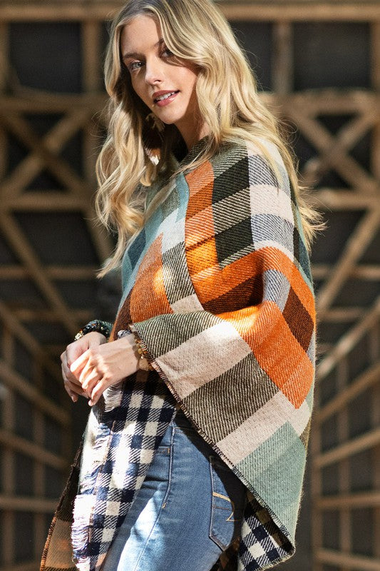 One Size Fall Poncho