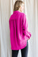 Showstopper Hot Pink Button Up