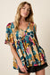 Lovely Leaves Super Silky Blouse