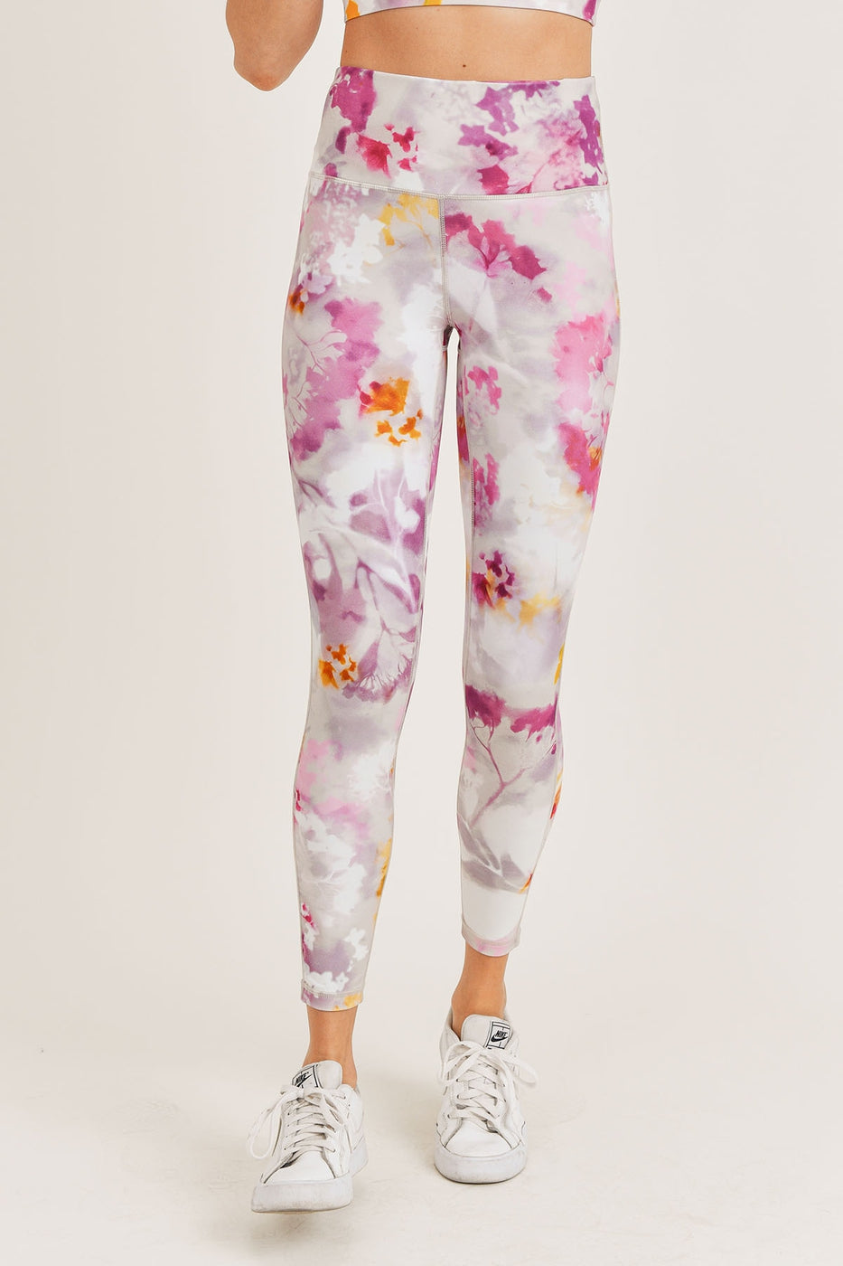 Watercolor Floral Leggings