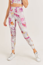 Watercolor Floral Leggings