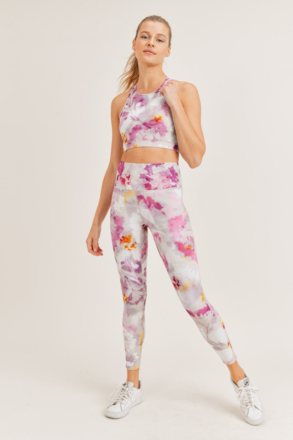Watercolor Floral Leggings