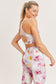 Watercolor Floral Sports Bra