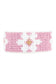 Pink Daisy Pull Tie Bracelet