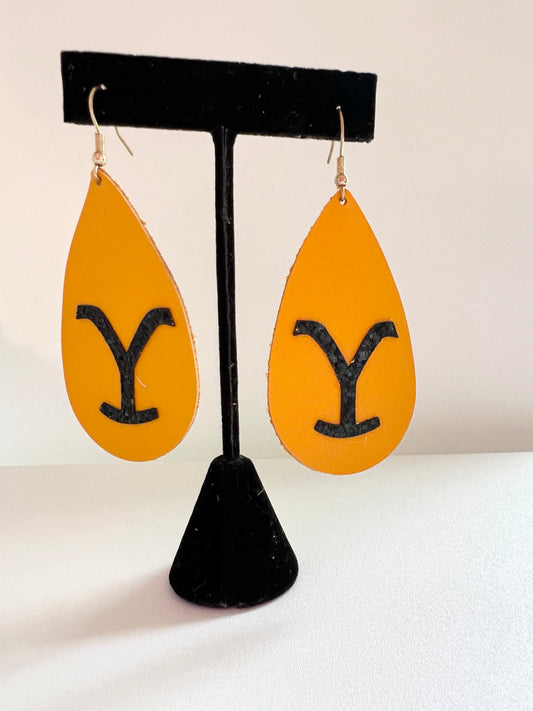 Yellowstone Teardrop Earrings