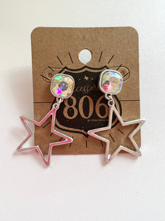 Star Gem Earrings