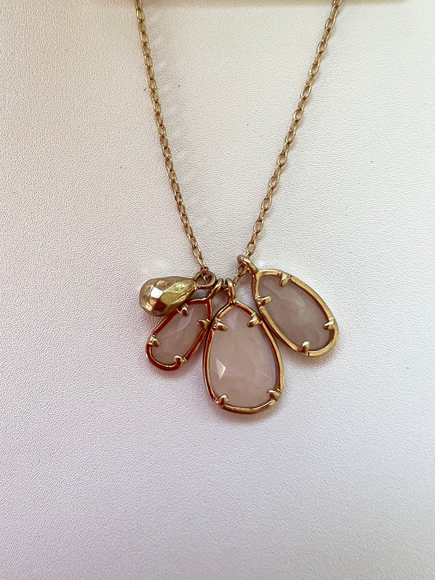 Multi-bead Necklace - Blush