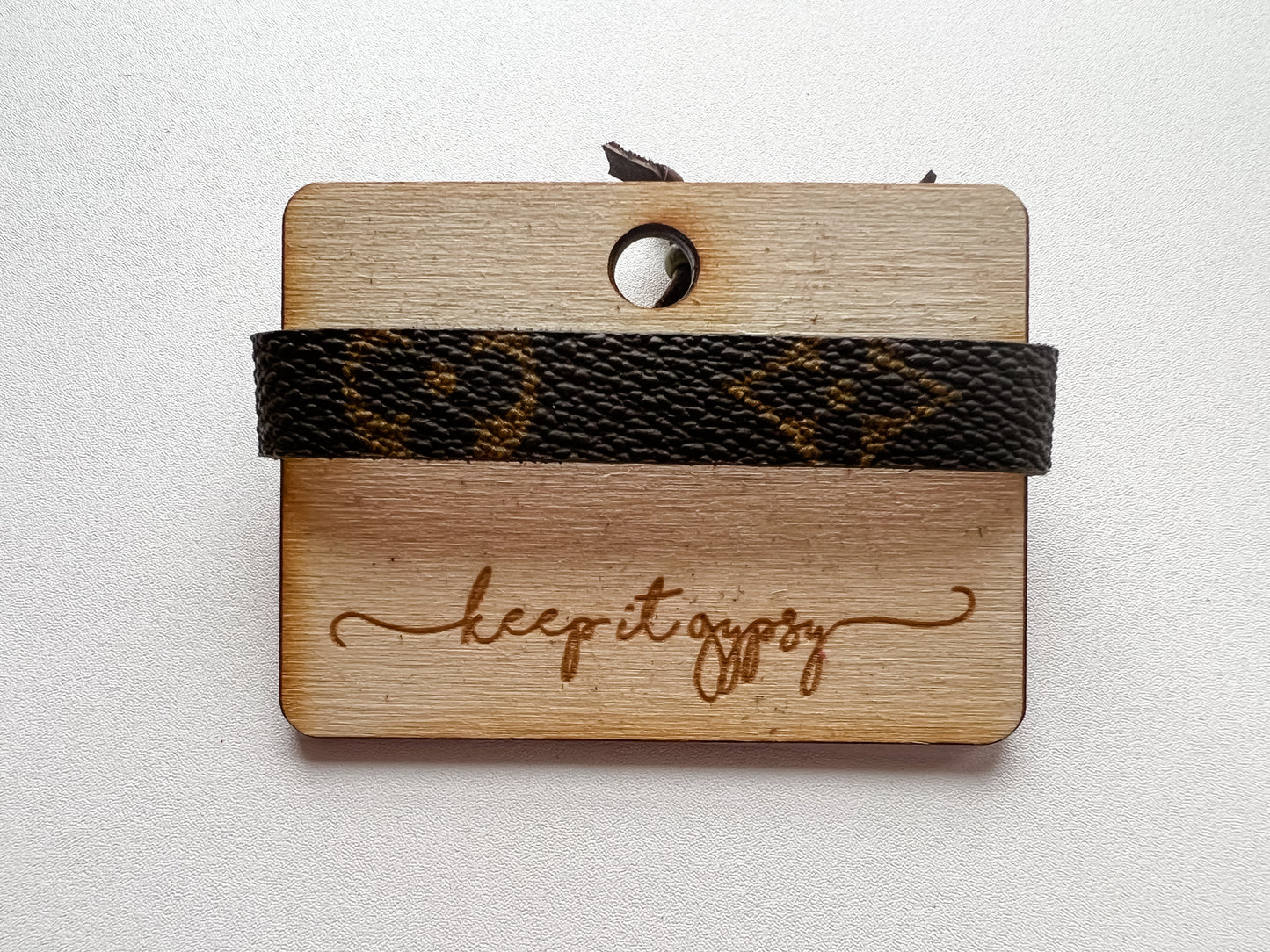 Upcycled Adjustable Bracelet
