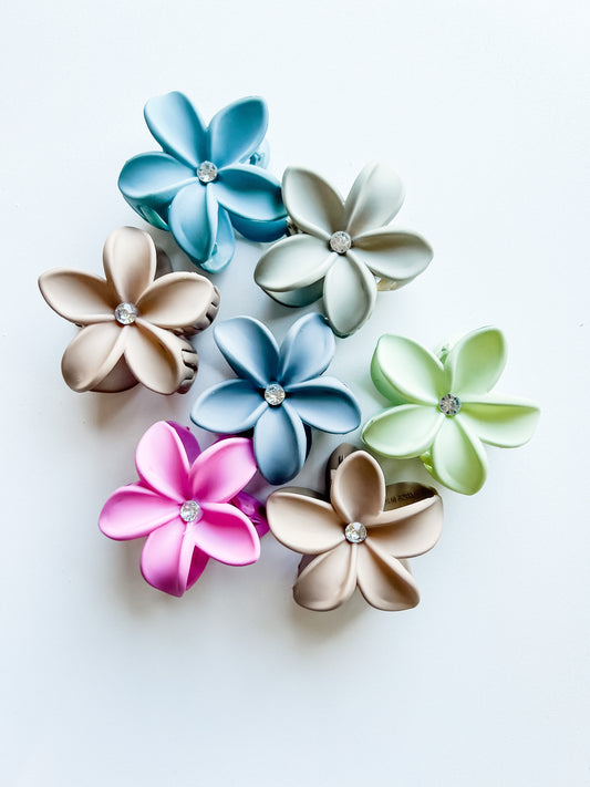 Flower Hair Clips