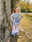 Kids Gray Stripe Bell Bottom Set