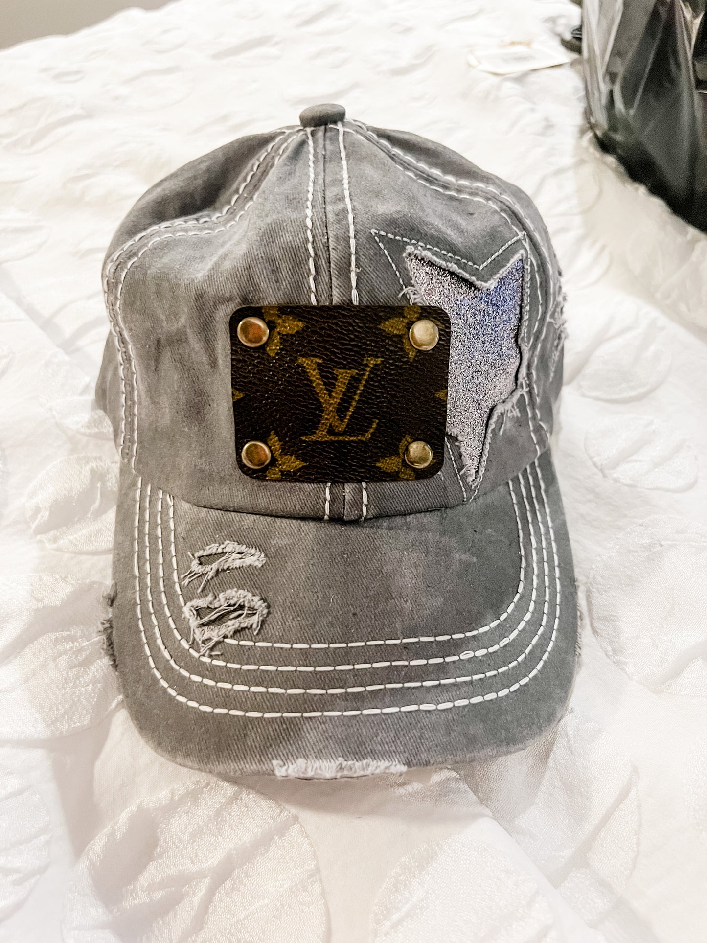 Distressed Star Hat